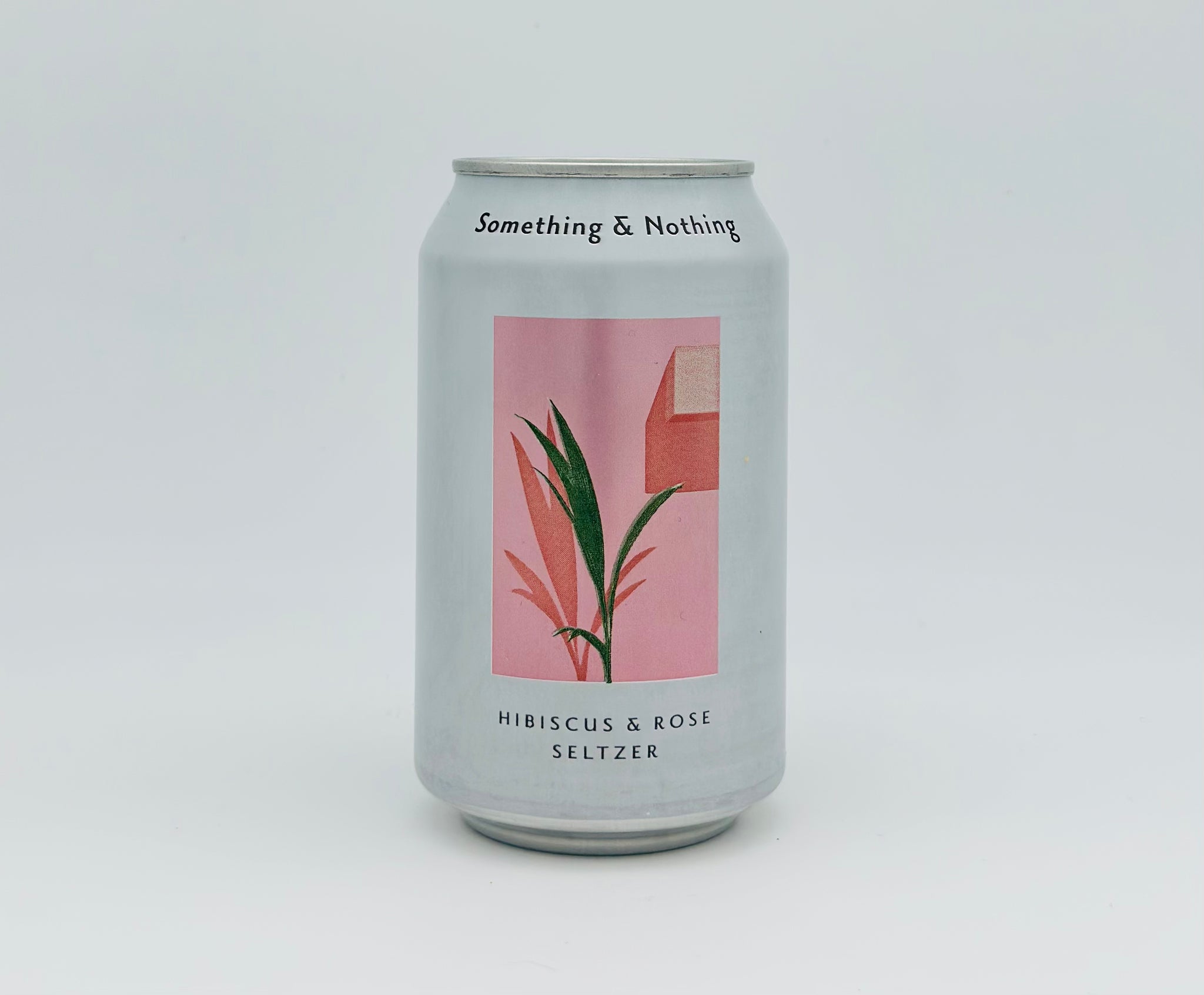 Something & Nothing, Hibiscus & Rose Seltzer 330ml