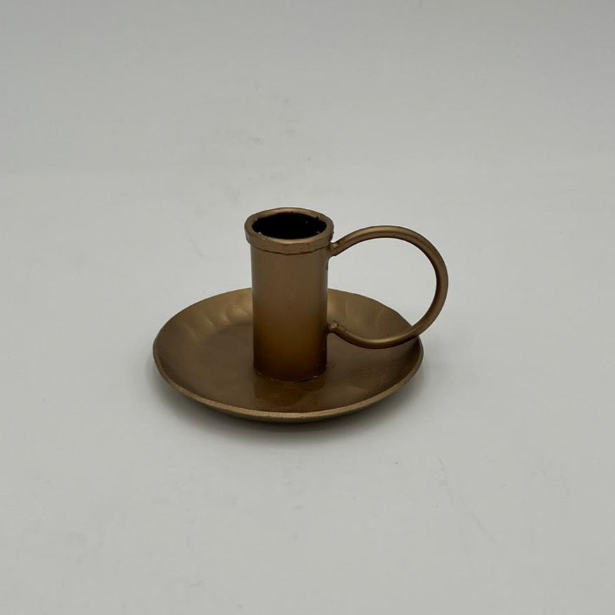 Nkuku Amri Iron Candlestick Holder