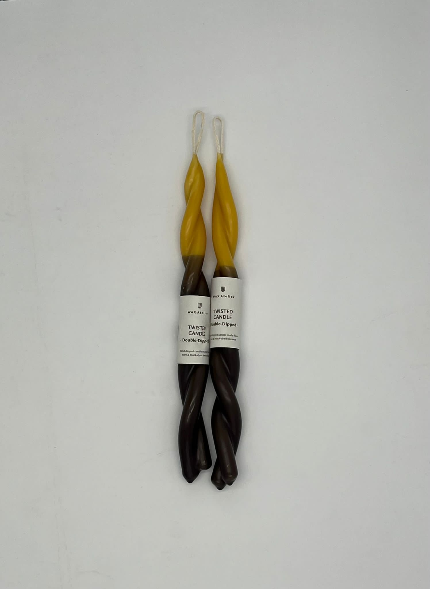 Wax Atelier Twisted Candle Pair
