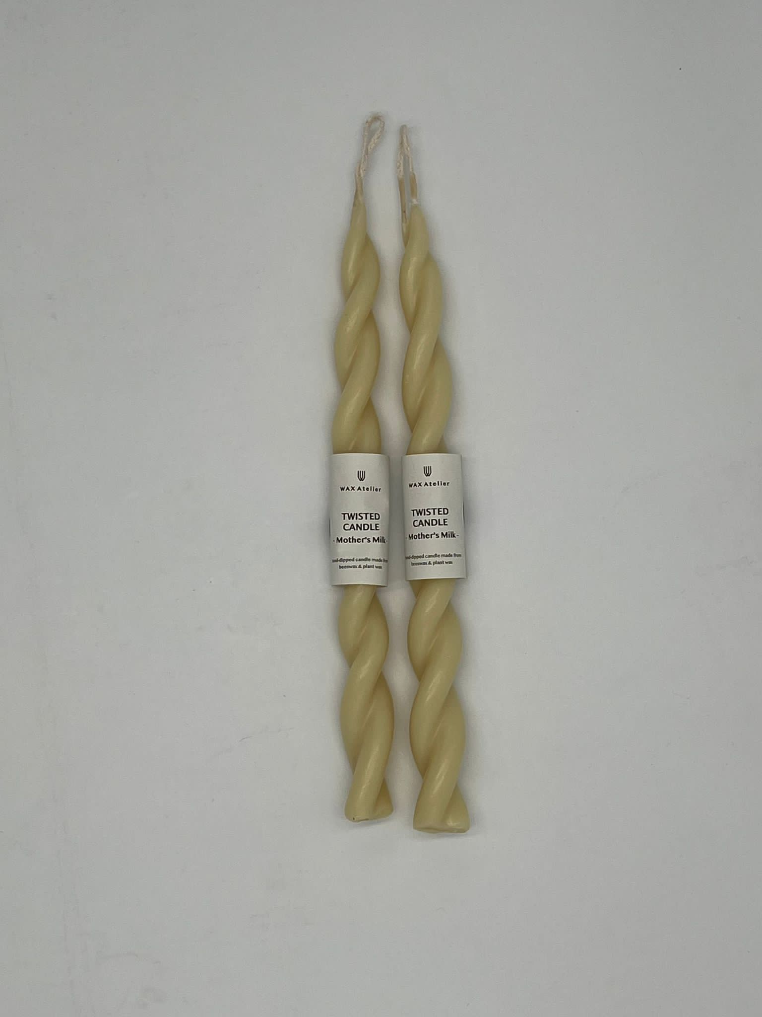 Wax Atelier Twisted Candle Pair