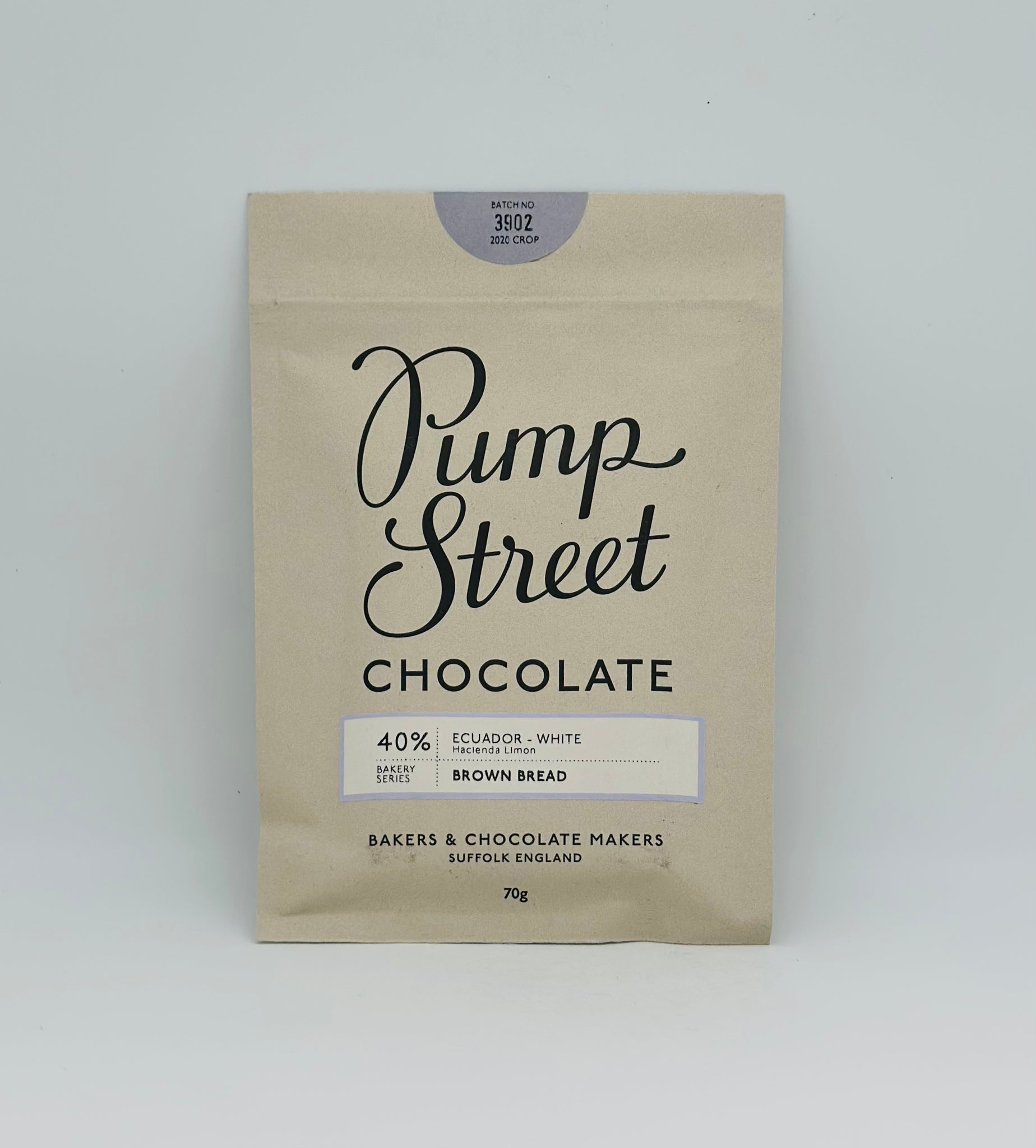 Pump Street Chocolate, Brown Bread 70g