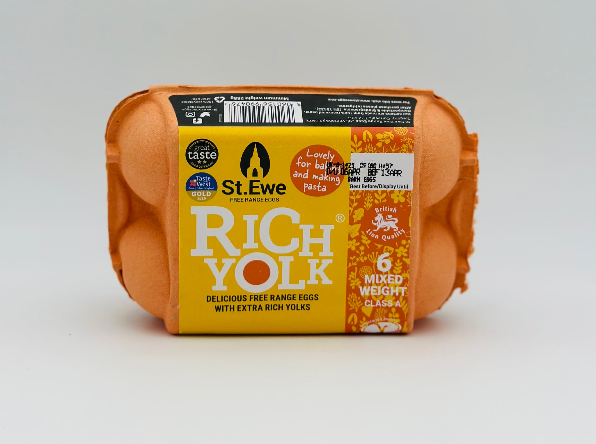 Rich Yolk Free Range Eggs