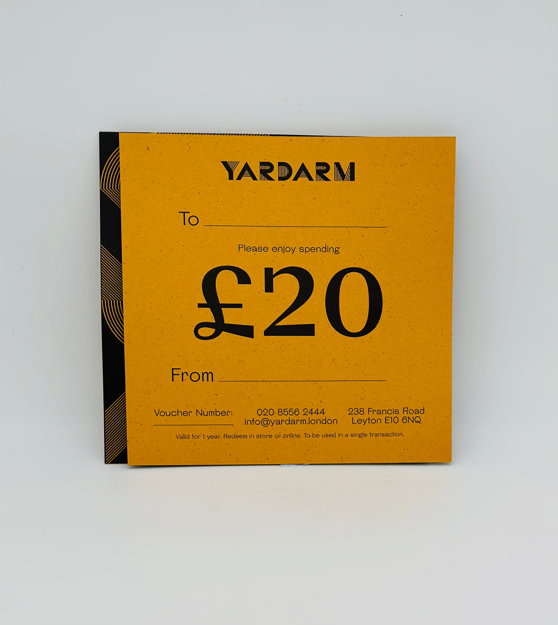£20 Yardarm Voucher
